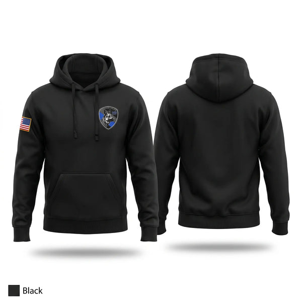 Hoodie, Florence PD K9- Unit, Police, Teamtime, Team time, sublimation, custom sports apparel, team uniforms, spirit wear, spiritwear, sports uniforms, custom shirts, team store, custom team store, fundraiser sports, apparel fundraiser