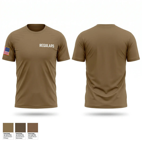 Short Sleeve Performance Shirt, Regulars, Army, Teamtime, Team time, sublimation, custom sports apparel, team uniforms, spirit wear, spiritwear, sports uniforms, custom shirts, team store, custom team store, fundraiser sports, apparel fundraiser