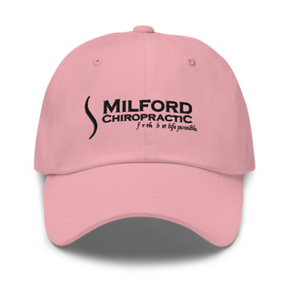 Milford Chiropractic Classic Dad Hat | Yupoong 6245CM