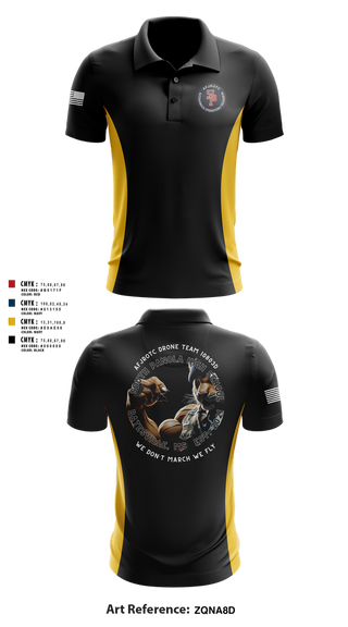 Short Sleeve Performance Polo, AFJROTC MS-081 DRONE TEAM, , Teamtime, Team time, sublimation, custom sports apparel, team uniforms, spirit wear, spiritwear, sports uniforms, custom shirts, team store, custom team store, fundraiser sports, apparel fundraiser