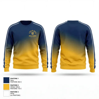 Crew Neck Sweatshirt, Warriors, Women's Lacrosse, Teamtime, Team time, sublimation, custom sports apparel, team uniforms, spirit wear, spiritwear, sports uniforms, custom shirts, team store, custom team store, fundraiser sports, apparel fundraiser