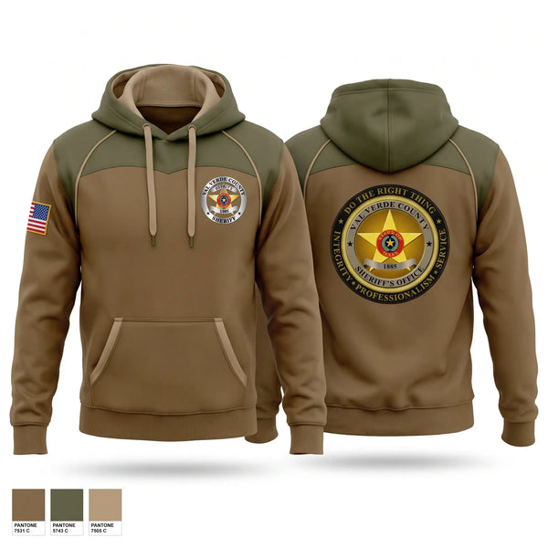 Hoodie, Val Verde County Sheriff's Office, Police, Teamtime, Team time, sublimation, custom sports apparel, team uniforms, spirit wear, spiritwear, sports uniforms, custom shirts, team store, custom team store, fundraiser sports, apparel fundraiser