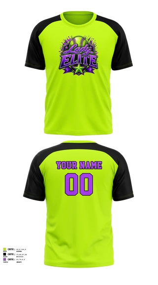 Short Sleeve Performance Shirt, Lady Elite, Softball, Teamtime, Team time, sublimation, custom sports apparel, team uniforms, spirit wear, spiritwear, sports uniforms, custom shirts, team store, custom team store, fundraiser sports, apparel fundraiser