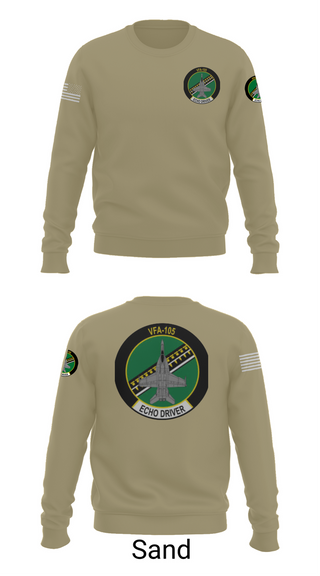 Crew Neck Sweatshirt, VFA-105, , Teamtime, Team time, sublimation, custom sports apparel, team uniforms, spirit wear, spiritwear, sports uniforms, custom shirts, team store, custom team store, fundraiser sports, apparel fundraiser