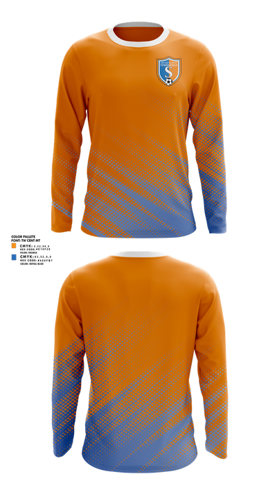 Soccer Club Of Springfield 71741773 Long Sleeve Performance Shirt 2
