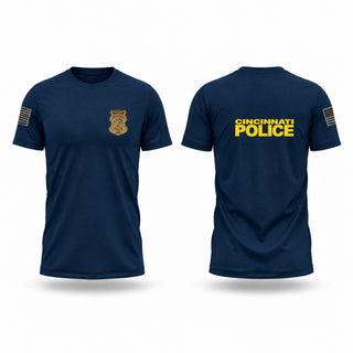 Old School Cotton Feel Shirt, Violent Crimes Squad (District Four), Police, Teamtime, Team time, sublimation, custom sports apparel, team uniforms, spirit wear, spiritwear, sports uniforms, custom shirts, team store, custom team store, fundraiser sports, apparel fundraiser