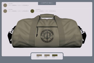 Duffle Bag, SOCCENT IWD, Army, Teamtime, Team time, sublimation, custom sports apparel, team uniforms, spirit wear, spiritwear, sports uniforms, custom shirts, team store, custom team store, fundraiser sports, apparel fundraiser