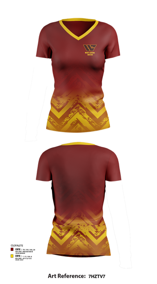 Womens Short Sleeve Vneck Shirt, West Covina Soccer, Women's Soccer, Teamtime, Team time, sublimation, custom sports apparel, team uniforms, spirit wear, spiritwear, sports uniforms, custom shirts, team store, custom team store, fundraiser sports, apparel fundraiser
