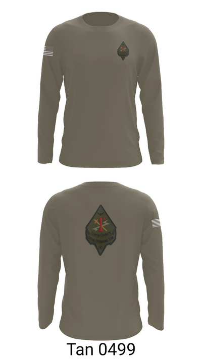 Clinton County SOT 49271130 Long Sleeve Performance Shirt 63
