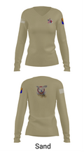 135 FRSD 9876158 Women's Long Sleeve V-neck Shirt - 97