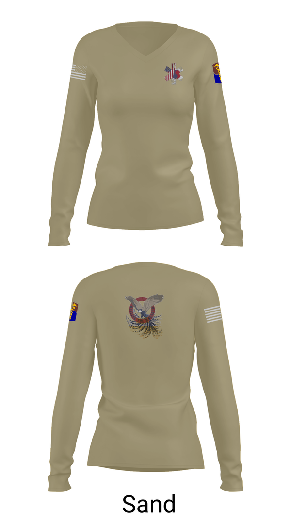 Womens Long Sleeve Vneck Shirt, 135 FRSD, , Teamtime, Team time, sublimation, custom sports apparel, team uniforms, spirit wear, spiritwear, sports uniforms, custom shirts, team store, custom team store, fundraiser sports, apparel fundraiser