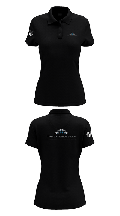 Top Exteriors LLC 46734894 Women's Short Sleeve Performance Polo  - 16