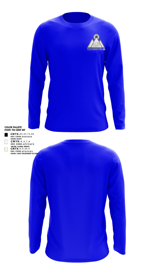 Long Sleeve Performance Shirt, Wasatch PTK, , Teamtime, Team time, sublimation, custom sports apparel, team uniforms, spirit wear, spiritwear, sports uniforms, custom shirts, team store, custom team store, fundraiser sports, apparel fundraiser