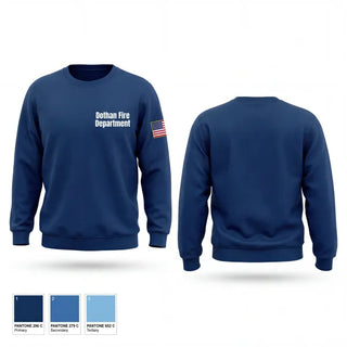 Crew Neck Sweatshirt, Dothan Fire Department, Fire Department, Teamtime, Team time, sublimation, custom sports apparel, team uniforms, spirit wear, spiritwear, sports uniforms, custom shirts, team store, custom team store, fundraiser sports, apparel fundraiser