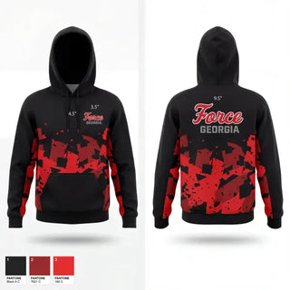 Hoodie, Georgia Force Elite, Softball, Teamtime, Team time, sublimation, custom sports apparel, team uniforms, spirit wear, spiritwear, sports uniforms, custom shirts, team store, custom team store, fundraiser sports, apparel fundraiser