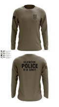 GLENCOE POLICE DEPARTMENT K9 67742238 Long Sleeve Performance Shirt - 4
