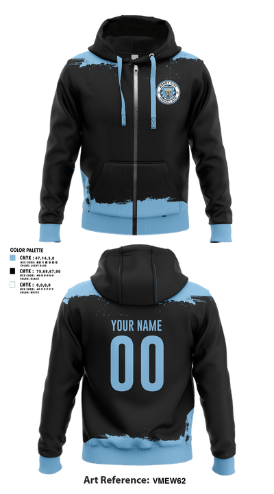 Derby City FC 12420968 Zip Hoodie - 2