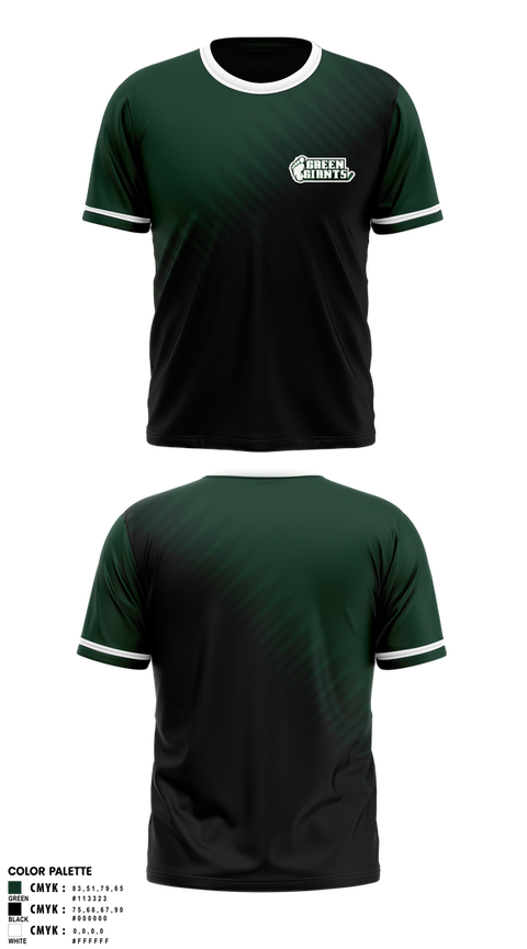 Short Sleeve Performance Shirt, MN Green Giants, Ice Hockey, Teamtime, Team time, sublimation, custom sports apparel, team uniforms, spirit wear, spiritwear, sports uniforms, custom shirts, team store, custom team store, fundraiser sports, apparel fundraiser