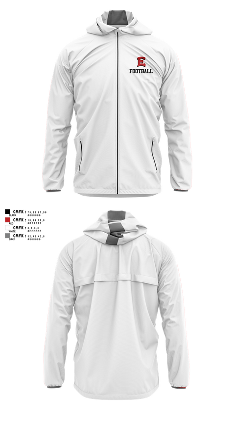 Windbreaker, East Scarlets Football, , Teamtime, Team time, sublimation, custom sports apparel, team uniforms, spirit wear, spiritwear, sports uniforms, custom shirts, team store, custom team store, fundraiser sports, apparel fundraiser
