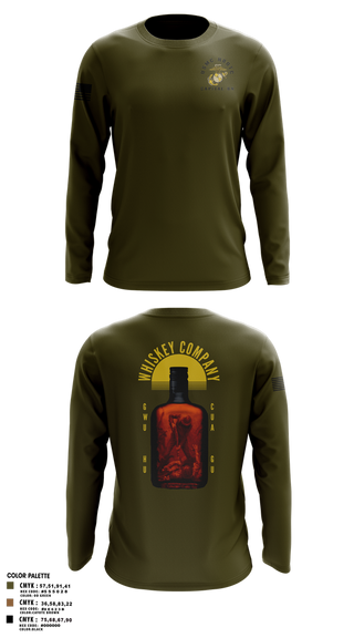 Long Sleeve Performance Shirt, GWU NROTC, Marines, Teamtime, Team time, sublimation, custom sports apparel, team uniforms, spirit wear, spiritwear, sports uniforms, custom shirts, team store, custom team store, fundraiser sports, apparel fundraiser