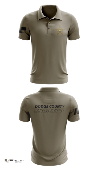 Short Sleeve Performance Polo, Dodge County Sheriff's Office, Police, Teamtime, Team time, sublimation, custom sports apparel, team uniforms, spirit wear, spiritwear, sports uniforms, custom shirts, team store, custom team store, fundraiser sports, apparel fundraiser