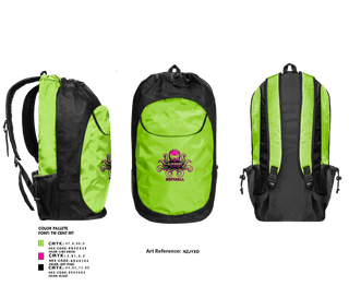 Gear Bag, Clermont Kraken, Softball, Teamtime, Team time, sublimation, custom sports apparel, team uniforms, spirit wear, spiritwear, sports uniforms, custom shirts, team store, custom team store, fundraiser sports, apparel fundraiser