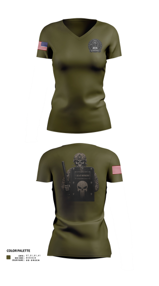 Womens Short Sleeve Vneck Shirt, C Co, 701st, Army, Teamtime, Team time, sublimation, custom sports apparel, team uniforms, spirit wear, spiritwear, sports uniforms, custom shirts, team store, custom team store, fundraiser sports, apparel fundraiser