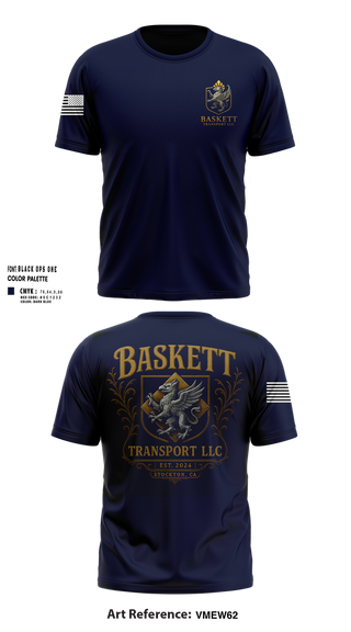 Short Sleeve Performance Shirt, Baskett Transport LLC, , Teamtime, Team time, sublimation, custom sports apparel, team uniforms, spirit wear, spiritwear, sports uniforms, custom shirts, team store, custom team store, fundraiser sports, apparel fundraiser