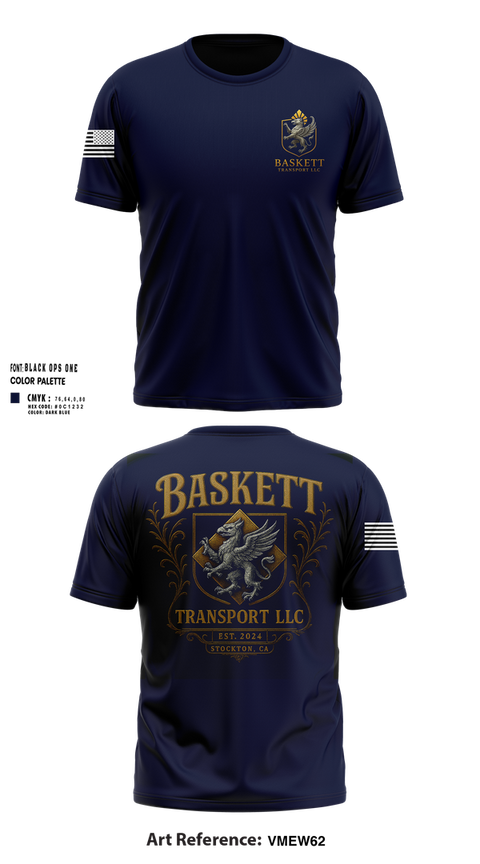 Short Sleeve Performance Shirt, Baskett Transport LLC, , Teamtime, Team time, sublimation, custom sports apparel, team uniforms, spirit wear, spiritwear, sports uniforms, custom shirts, team store, custom team store, fundraiser sports, apparel fundraiser