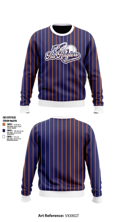 Ira Township Anglers 67313841 Crew Neck Sweatshirt - 1