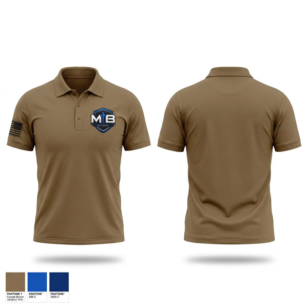 Short Sleeve Performance Polo, Men In Blue, Police, Teamtime, Team time, sublimation, custom sports apparel, team uniforms, spirit wear, spiritwear, sports uniforms, custom shirts, team store, custom team store, fundraiser sports, apparel fundraiser