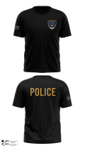 Bibb County BOE Police Department Old School Cotton Feel Shirt - 5