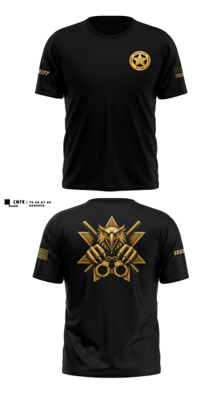 Old School Cotton Shirt, Solano County Sheriff's Office Defensive Tactics Unit, Police, Teamtime, Team time, sublimation, custom sports apparel, team uniforms, spirit wear, spiritwear, sports uniforms, custom shirts, team store, custom team store, fundraiser sports, apparel fundraiser