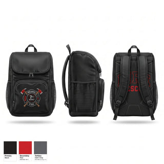 Gear Bag, Melrose Volunteer Fire Department, Fire Department, Teamtime, Team time, sublimation, custom sports apparel, team uniforms, spirit wear, spiritwear, sports uniforms, custom shirts, team store, custom team store, fundraiser sports, apparel fundraiser