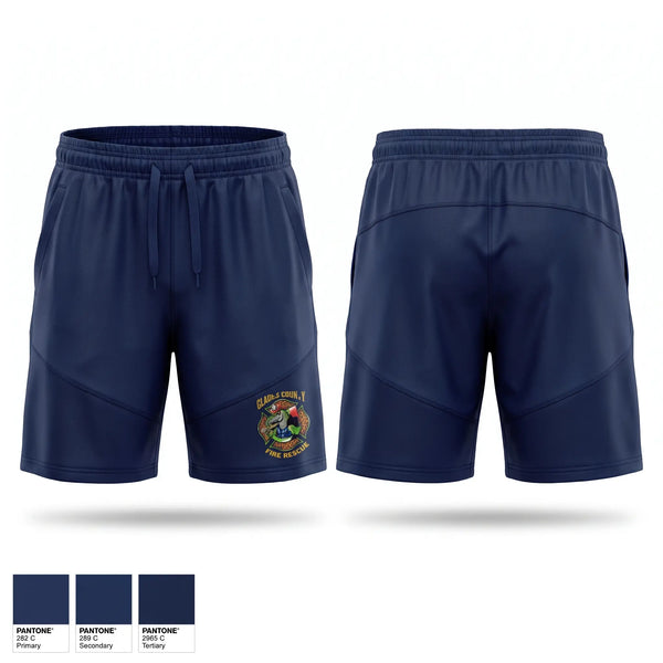 Athletic Shorts With Pockets, Glades County Fire Rescue, Fire Department, Teamtime, Team time, sublimation, custom sports apparel, team uniforms, spirit wear, spiritwear, sports uniforms, custom shirts, team store, custom team store, fundraiser sports, apparel fundraiser