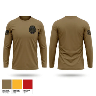 Long Sleeve Performance Shirt, Hatchet Company 3/82nd, Army, Teamtime, Team time, sublimation, custom sports apparel, team uniforms, spirit wear, spiritwear, sports uniforms, custom shirts, team store, custom team store, fundraiser sports, apparel fundraiser