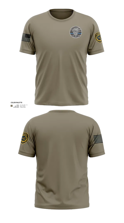 Robstown Police Department Narcotics Division Short Sleeve Performance Shirt - 61