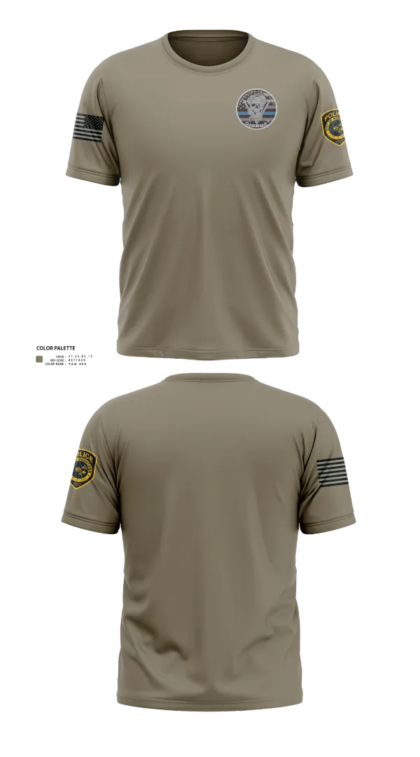 Short Sleeve Performance Shirt, Robstown Police Department, Police, Teamtime, Team time, sublimation, custom sports apparel, team uniforms, spirit wear, spiritwear, sports uniforms, custom shirts, team store, custom team store, fundraiser sports, apparel fundraiser