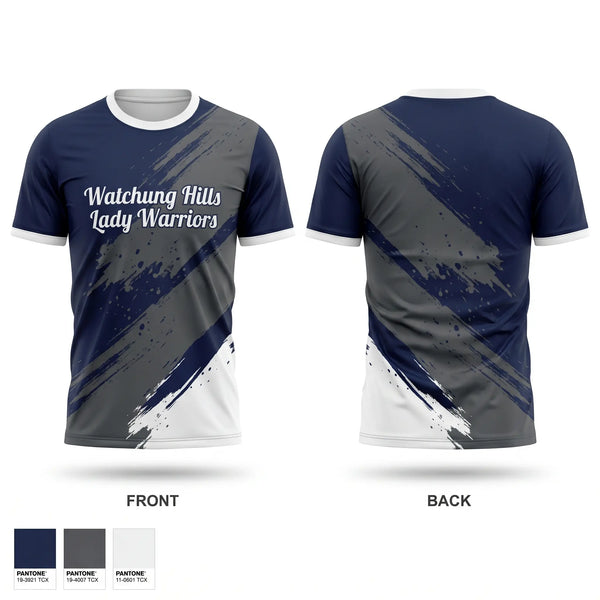 Short Sleeve Performance Shirt, Watchung Hills Lady Warriors, Softball, Teamtime, Team time, sublimation, custom sports apparel, team uniforms, spirit wear, spiritwear, sports uniforms, custom shirts, team store, custom team store, fundraiser sports, apparel fundraiser