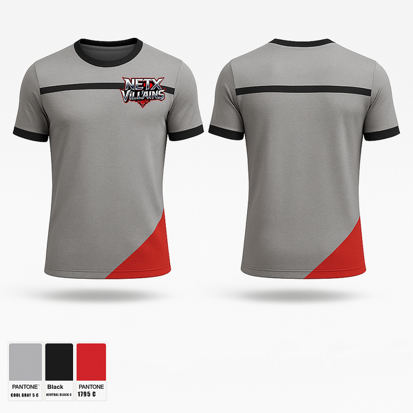 Short Sleeve Performance Shirt, NETX Villains, Women's Basketball, Teamtime, Team time, sublimation, custom sports apparel, team uniforms, spirit wear, spiritwear, sports uniforms, custom shirts, team store, custom team store, fundraiser sports, apparel fundraiser