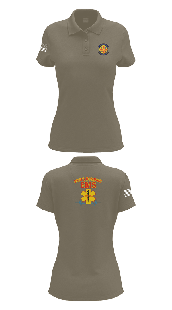 Womens Short Sleeve Performance Polo, SDEMS, , Teamtime, Team time, sublimation, custom sports apparel, team uniforms, spirit wear, spiritwear, sports uniforms, custom shirts, team store, custom team store, fundraiser sports, apparel fundraiser