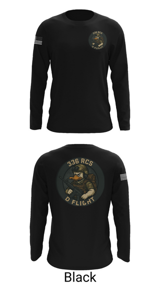 Long Sleeve Performance Shirt, 336 RCS D Flight, , Teamtime, Team time, sublimation, custom sports apparel, team uniforms, spirit wear, spiritwear, sports uniforms, custom shirts, team store, custom team store, fundraiser sports, apparel fundraiser