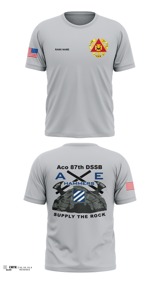Old School Cotton Shirt, Aco 87th DSSB, Army, Teamtime, Team time, sublimation, custom sports apparel, team uniforms, spirit wear, spiritwear, sports uniforms, custom shirts, team store, custom team store, fundraiser sports, apparel fundraiser