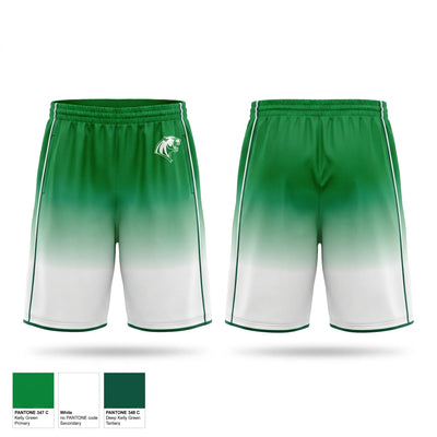 Calhoun Cougars Mens Basketball Shorts - 1