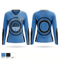 South End Panthers Women's Long Sleeve V-neck Shirt - 1