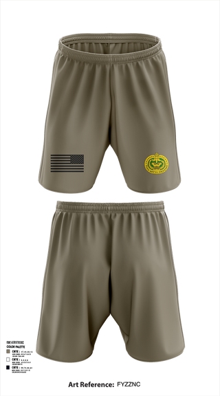 Athletic Shorts With Pockets, F Co 3-485th REGT, Army, Teamtime, Team time, sublimation, custom sports apparel, team uniforms, spirit wear, spiritwear, sports uniforms, custom shirts, team store, custom team store, fundraiser sports, apparel fundraiser