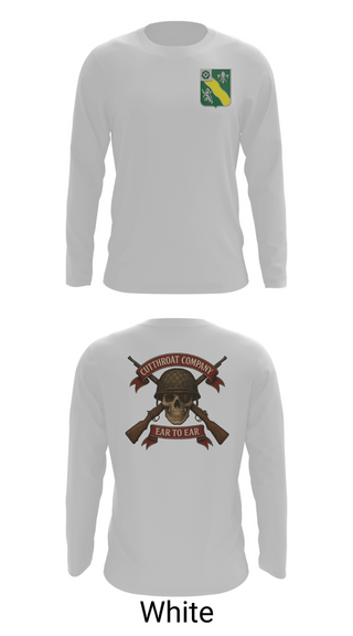 Long Sleeve Performance Shirt, Cutthroat Company 1-63 AR, Army, Teamtime, Team time, sublimation, custom sports apparel, team uniforms, spirit wear, spiritwear, sports uniforms, custom shirts, team store, custom team store, fundraiser sports, apparel fundraiser