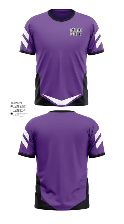 Pure Grit 81465846 Short Sleeve Performance Shirt - 10