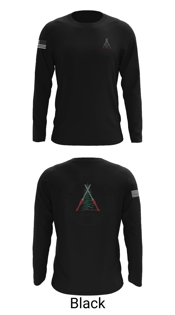 Long Sleeve Performance Shirt, Northeast Florida Woodturning Association, , Teamtime, Team time, sublimation, custom sports apparel, team uniforms, spirit wear, spiritwear, sports uniforms, custom shirts, team store, custom team store, fundraiser sports, apparel fundraiser