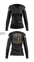528th MED DET COSC Women's Long Sleeve V-neck Shirt - 40